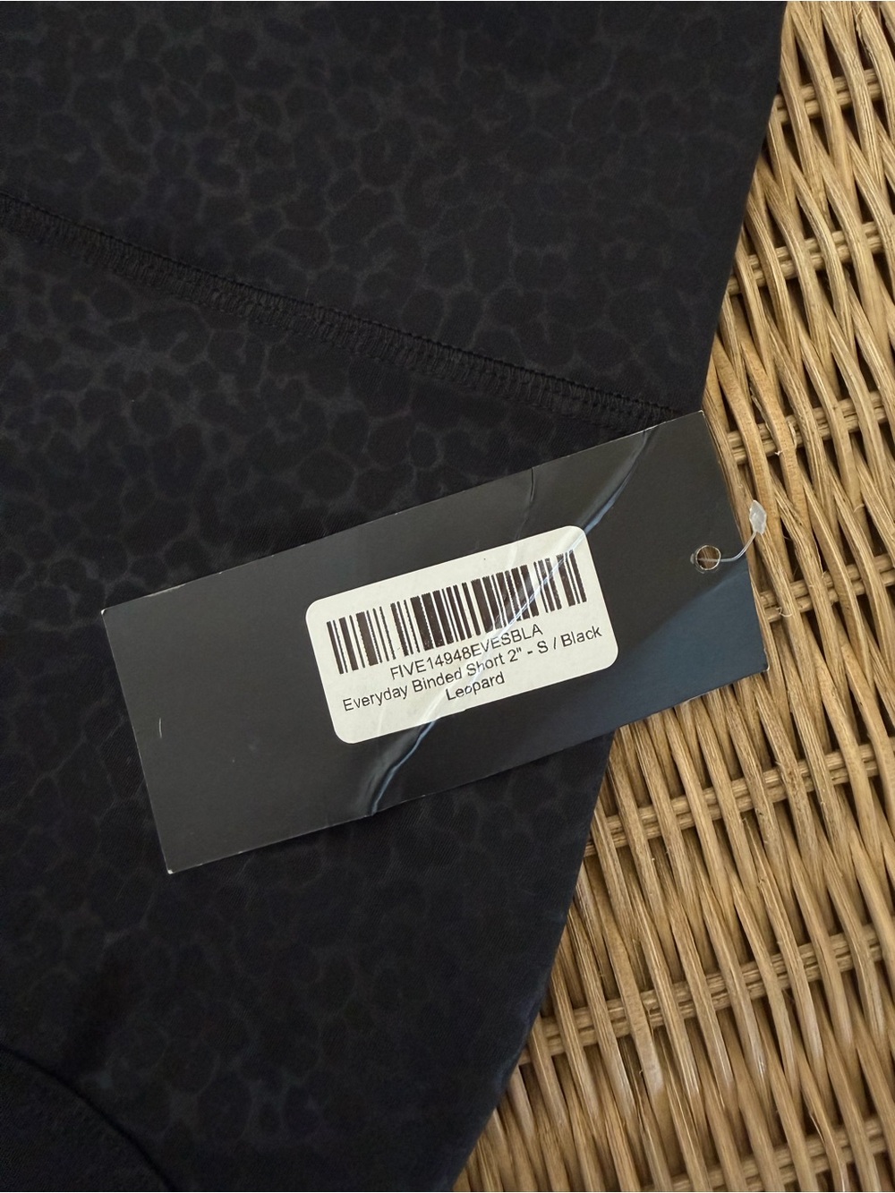 FIVE THE LABEL Leopard Black Shorts - Picture 3 of 6
